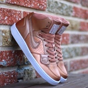 Nike Son of Force Rose Gold High Tops